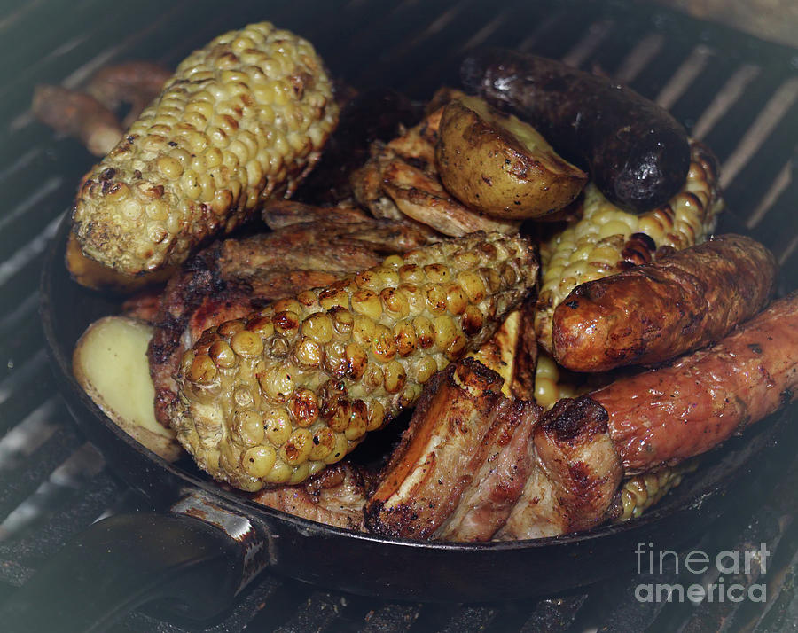 Colombian BBQ unsaturated Photograph by Cassandra Buckley