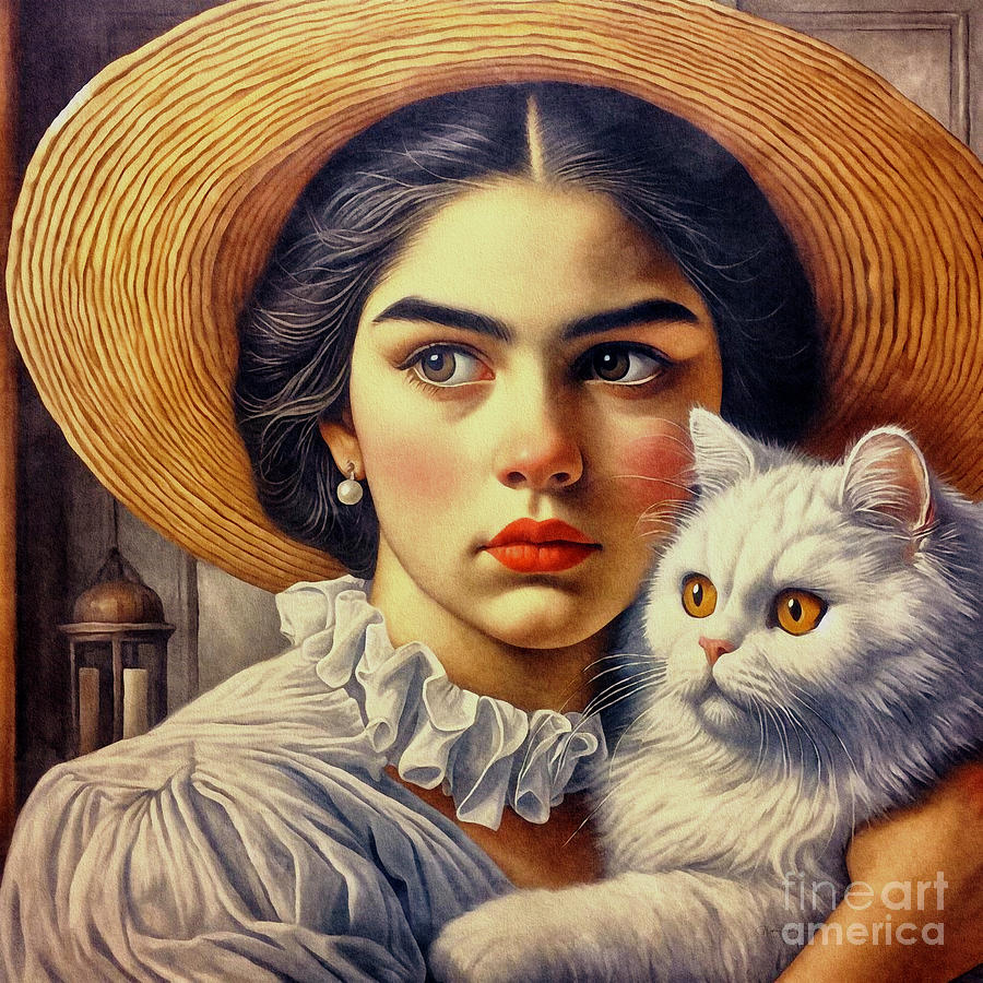 Colombian Girl Digital Art By Maria Angelica Maira Fine Art America 3947