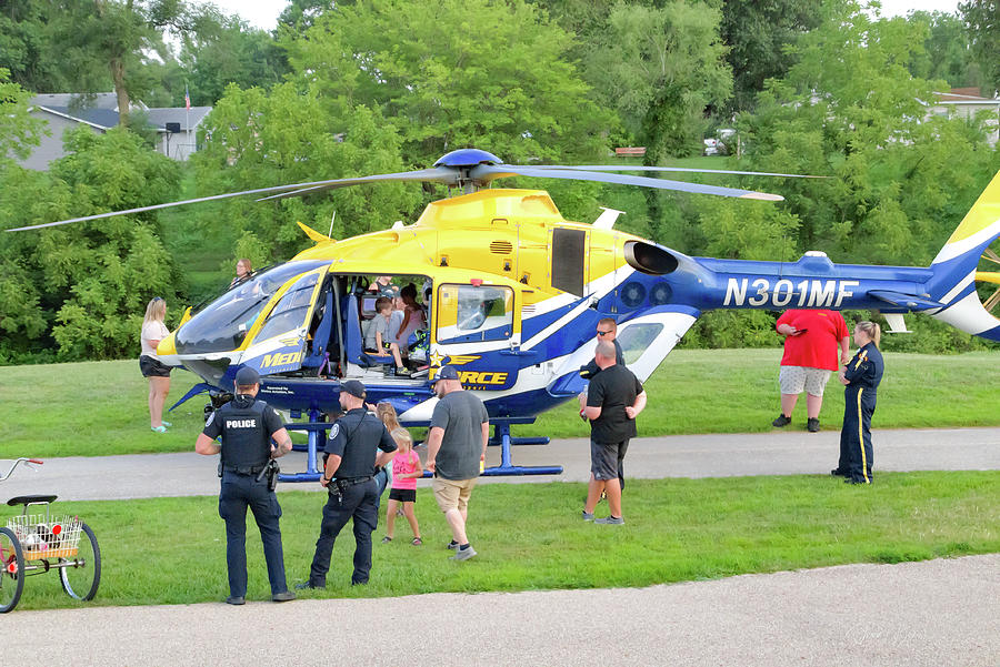 Colona IL National Night Out 2023 Photograph by Dennis Becht Fine Art