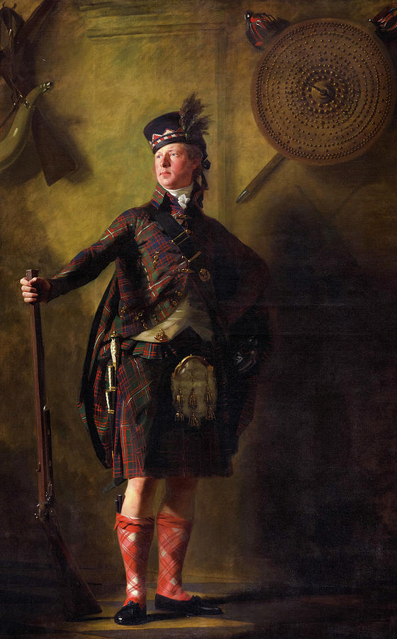 Henry Raeburn Painting - Colonel Alastair Ranaldson Macdonell of Glengarry, 1812 by Henry Raeburn