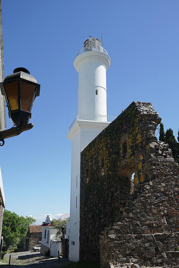 Colonia del Sacramento Lighthouse 1 Photograph by Richard Reeve