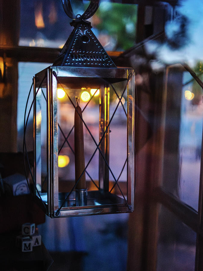 Colonial Candle Lantern Photograph by Rachel Morrison