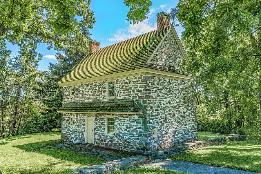 Colonial House In Valley Forge Photograph