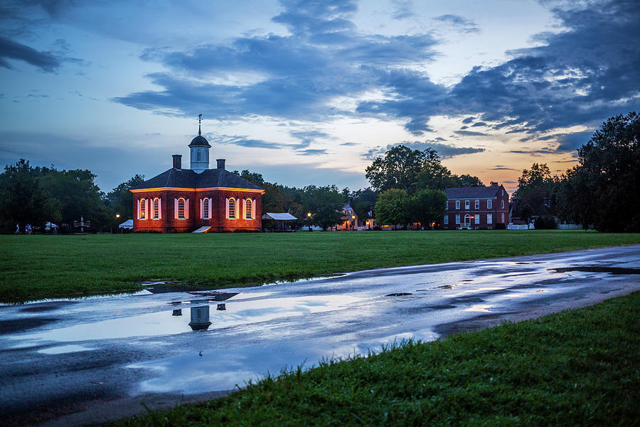 Colonial Williamsburg After the Storm Photograph by Rachel Morrison