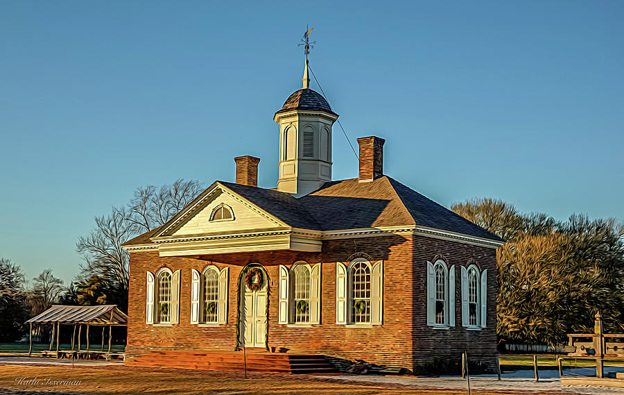 Colonial Williamsburg Courthouse Photograph by Kathi Isserman