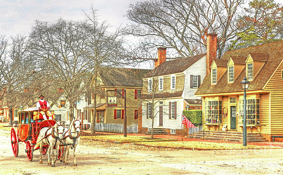 Colonial Williamsburg Photograph by Dave Lynch