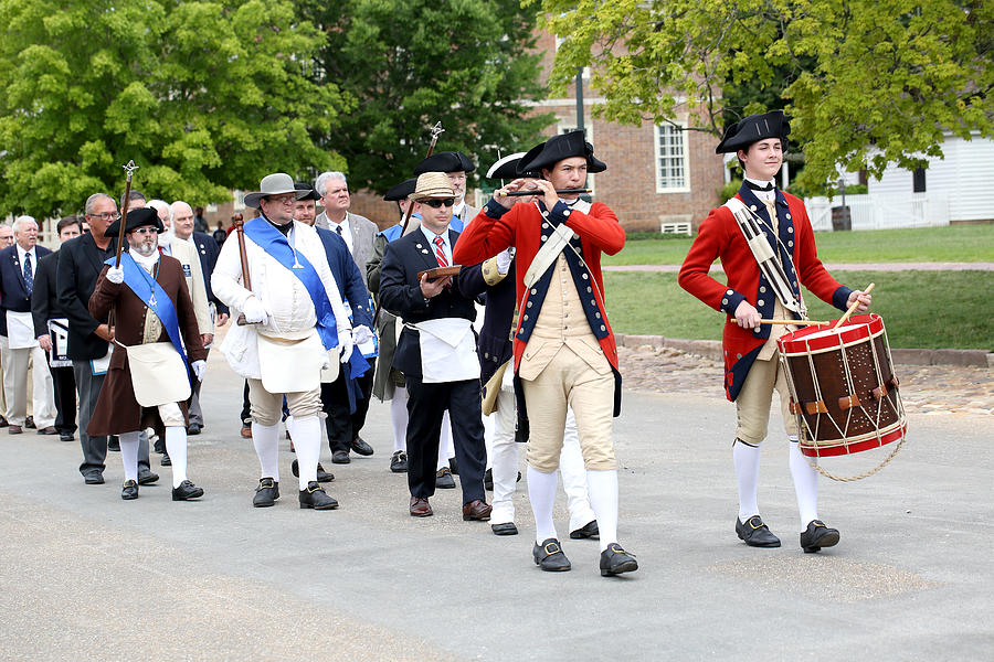Colonial Williamsburg Fife and drums Photograph by Imagesbybarbara