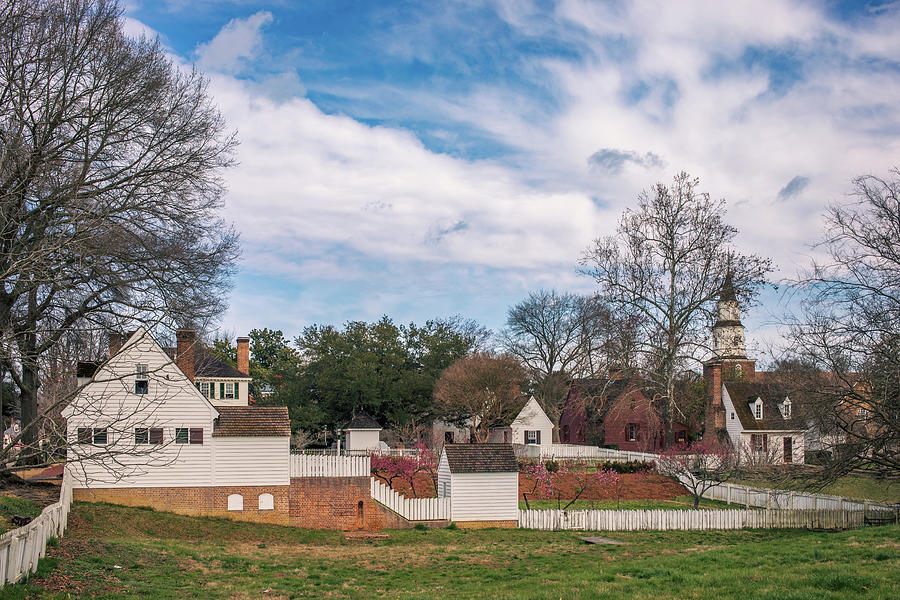 Colonial Williamsburg in Early Spring Photograph by Rachel Morrison