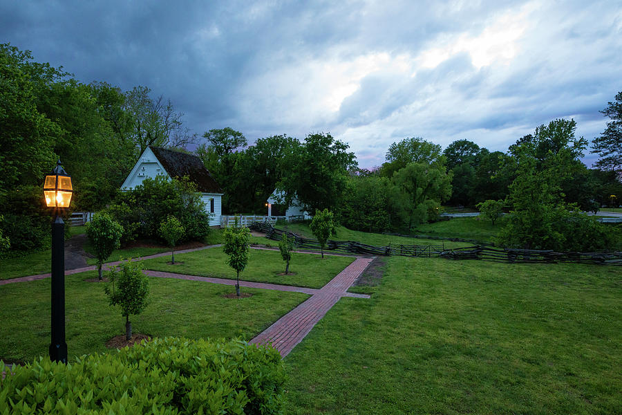 Colonial Williamsburg Under Stormclouds Photograph by Rachel Morrison