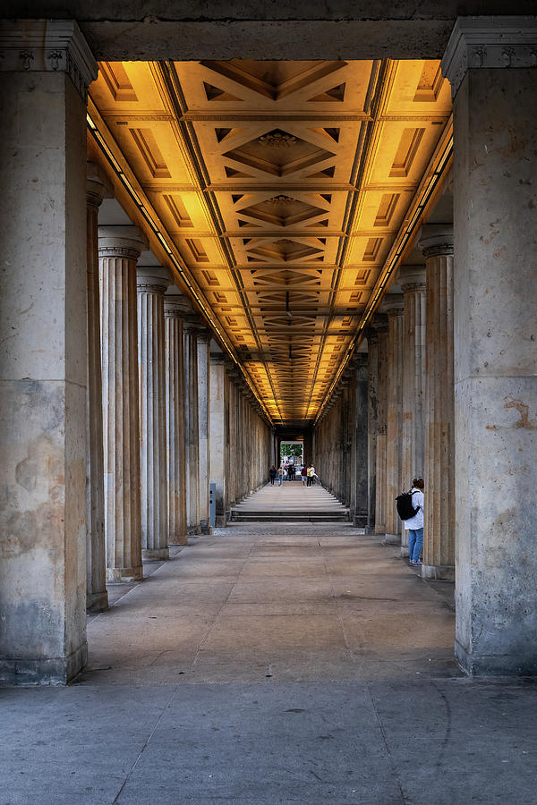 Colonnade On Museum Island In Berlin Photograph by Artur Bogacki