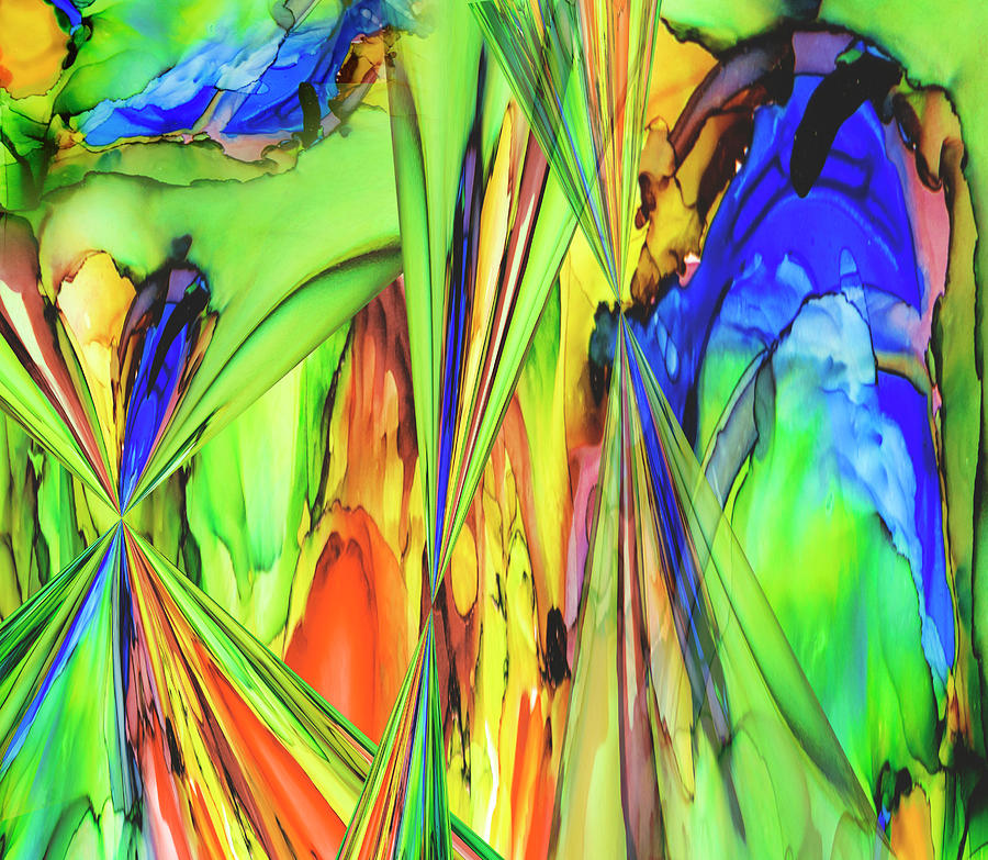 Color Abstract Digital Art by Her Arts Desire