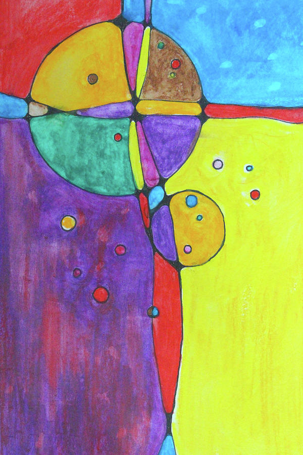 Color Bond Painting by Nancy Merkle
