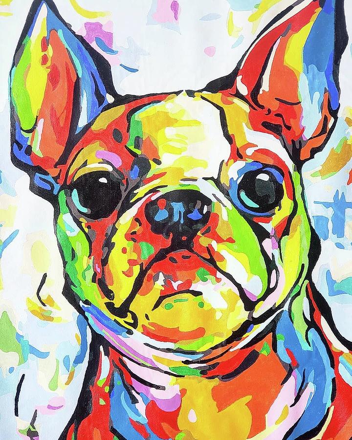 Color Bullie Painting by Brandon Wendell - Fine Art America