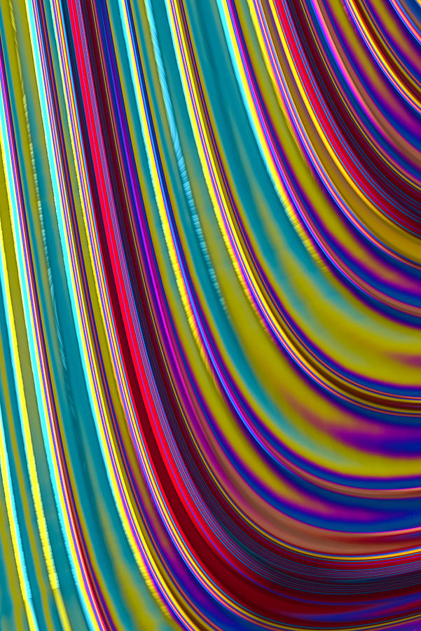 Color Curve Digital Art by Vickie Fiveash