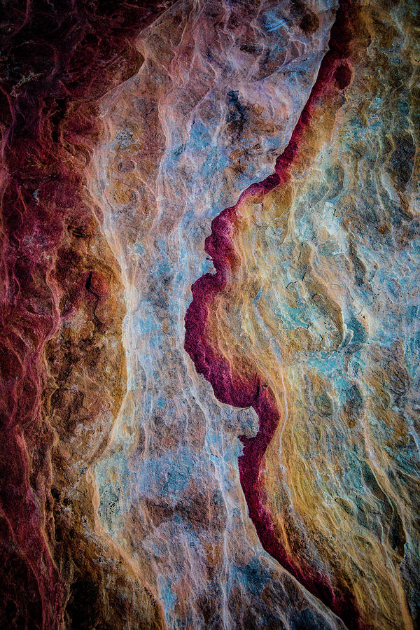 Color Fixed in Stone Photograph by Rikk Flohr