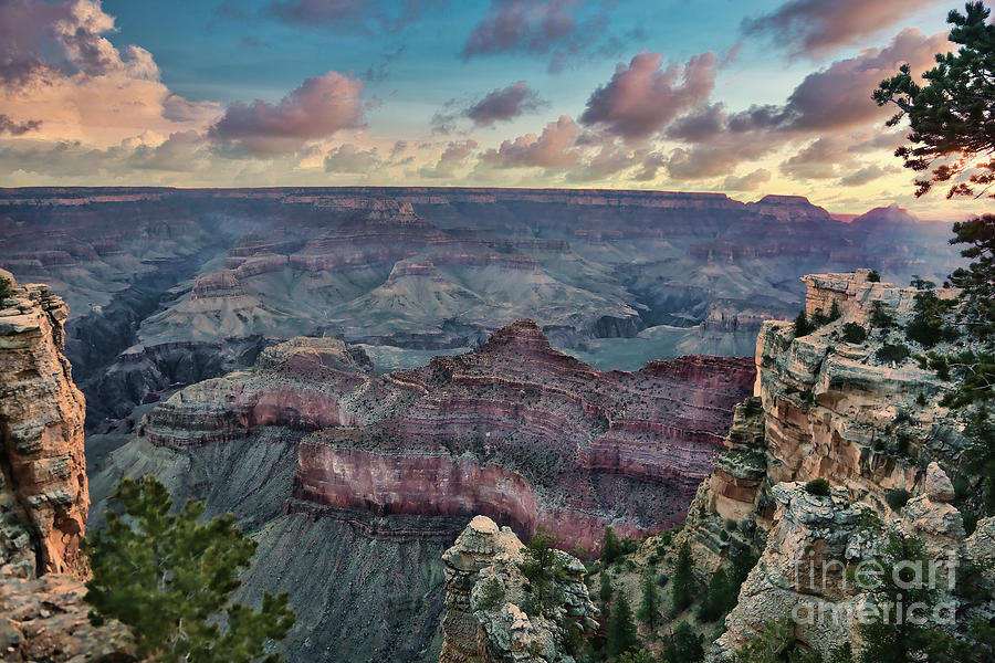 Grand Canyon National Park Photograph - Color Grand Canyon Arizona  by Chuck Kuhn