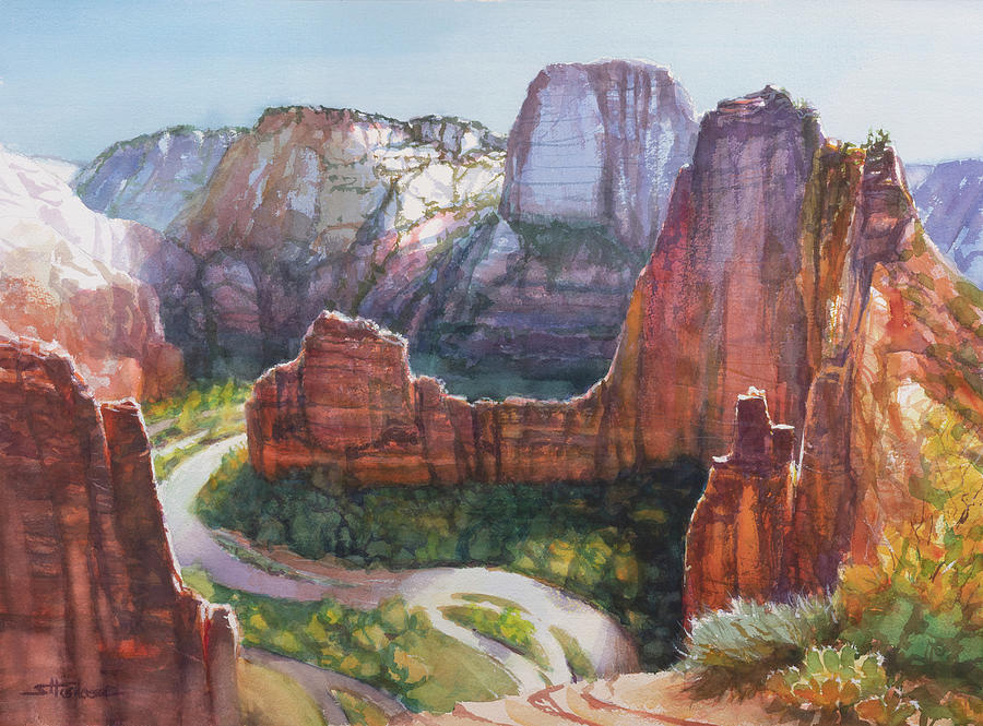 Color Guard of Zion Painting by Steve Henderson