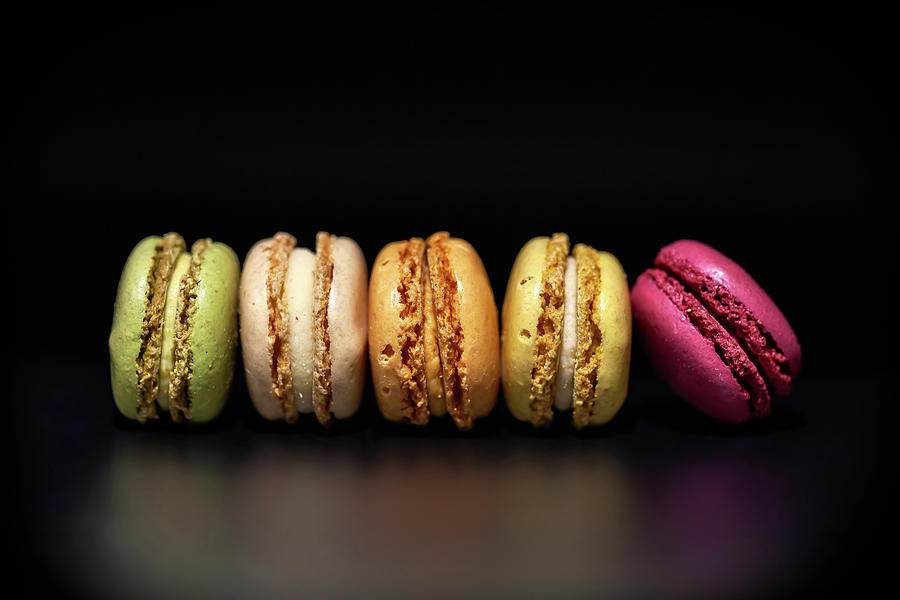 Color Macaroons Photograph by Jonathan Nguyen
