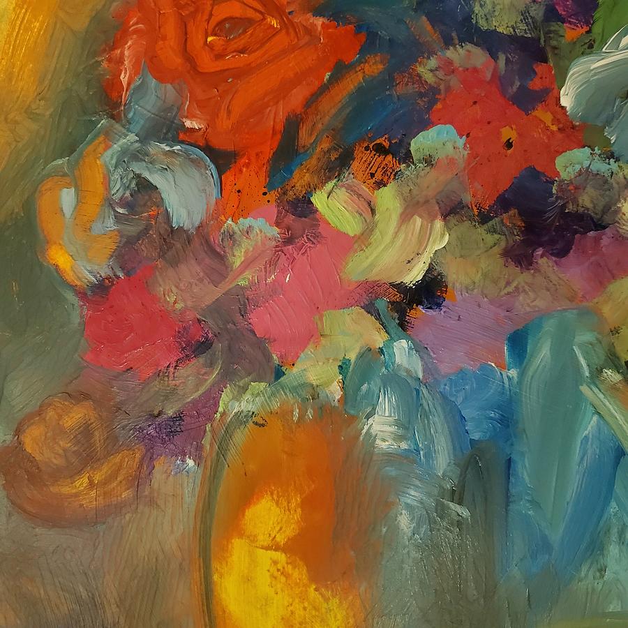 Color Me Floral Painting by Lisa Kaiser