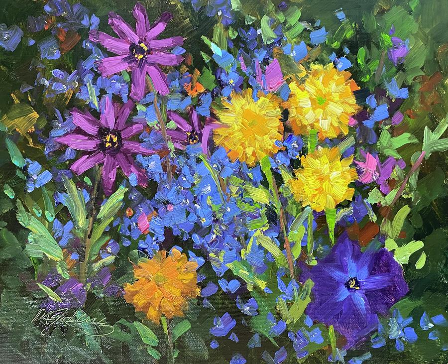 Color Me Happy Painting by Mary Jabens | Fine Art America