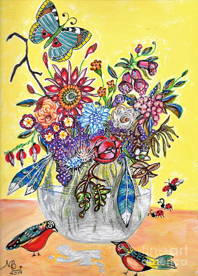 Color Me Happy Painting by Melin Baker