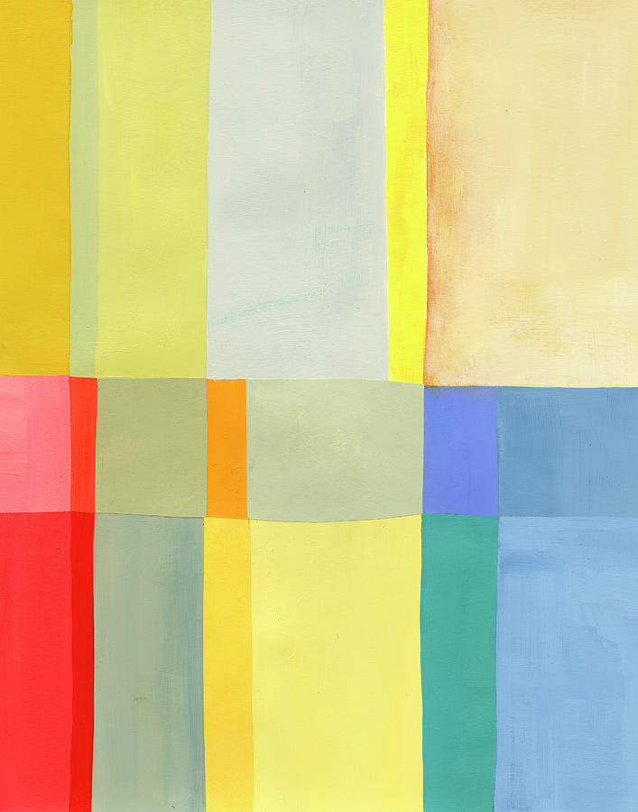 Color Meditations #4 Painting by Jane Davies