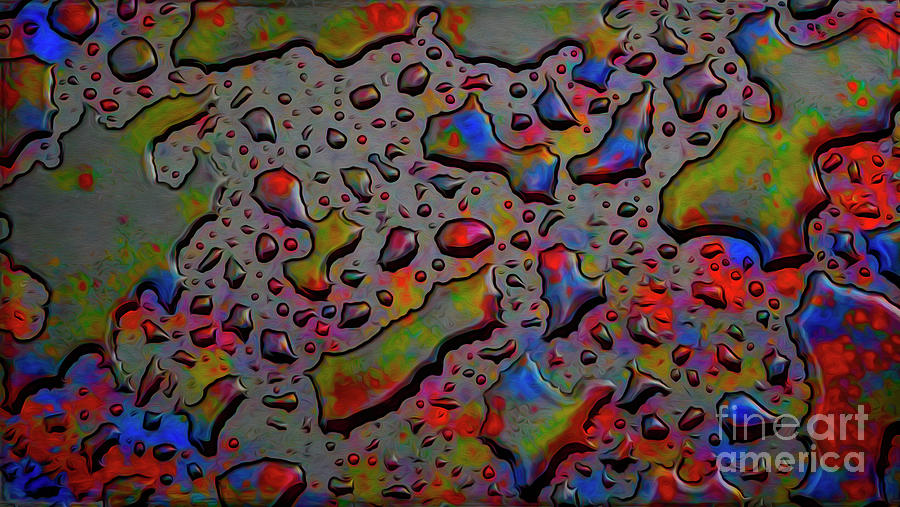 Color of My Rain Digital Art by Edmund Nagele FRPS