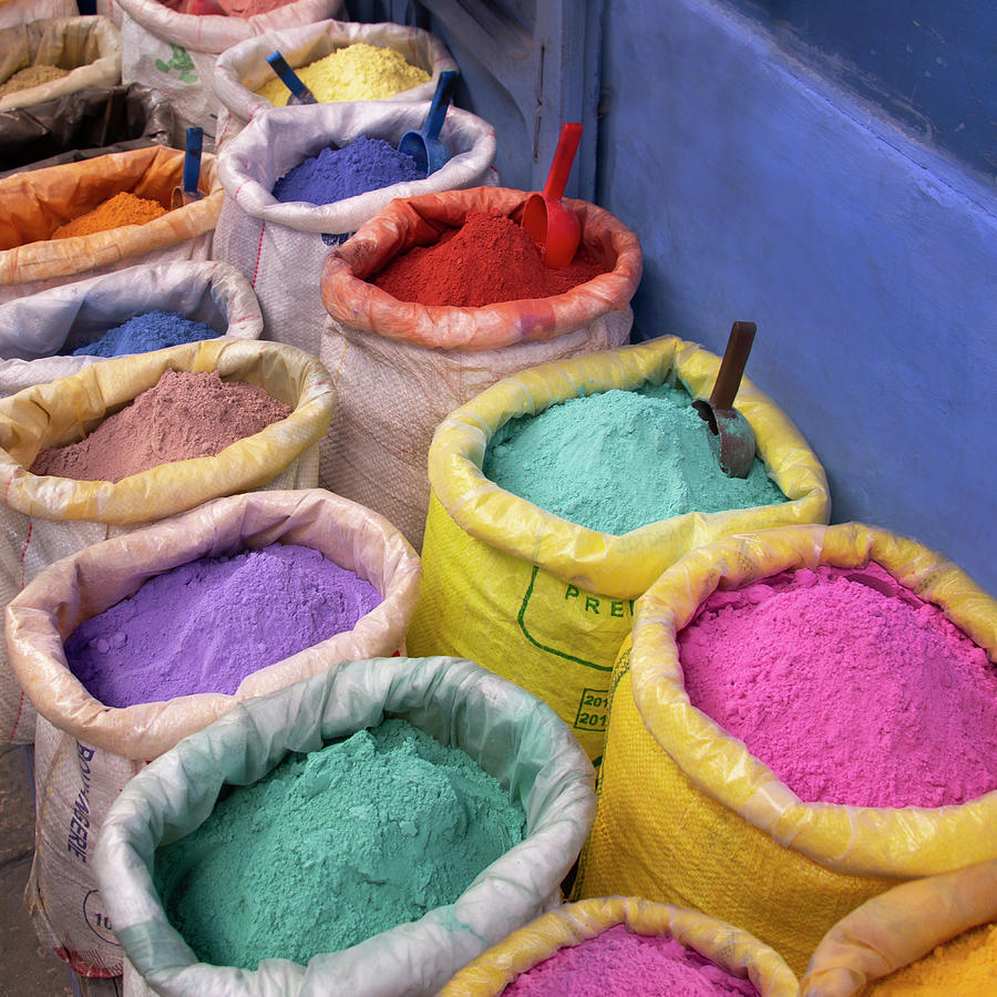 Color Pigments, Morocco 2017 Photograph
