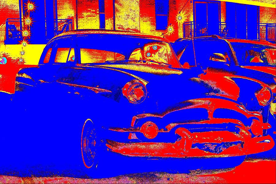 Color-Pop 51 Packard Mayfair Photograph by Eric Hafner
