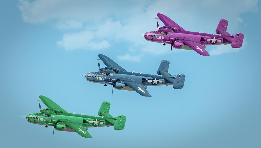 Color Squadron Photograph by Nicholas McCabe
