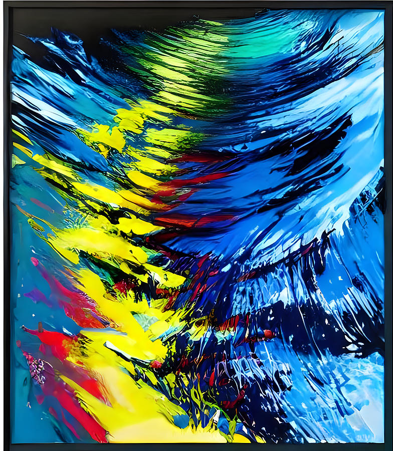 Color Symphony Painting by Caleb Ongoro - Fine Art America