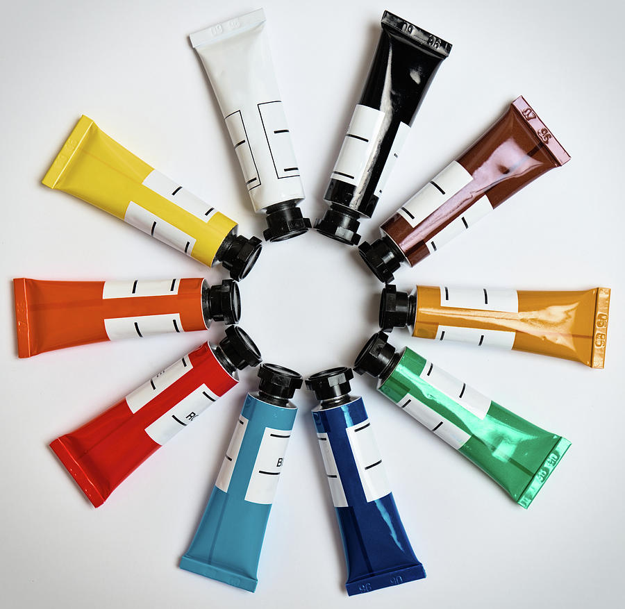Color Wheel Photograph by Angelo DeVal