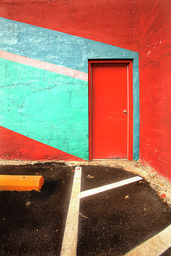 Color Wheel Door Photograph by Craig J Satterlee