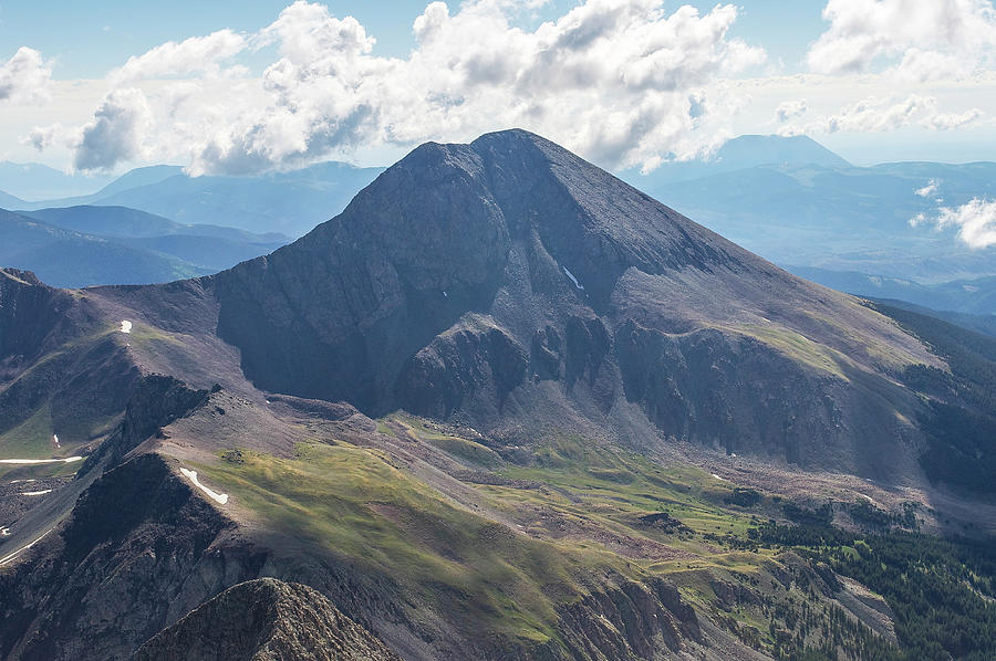 Colorado 14er Mt. Lindsey Photograph by Aaron Spong