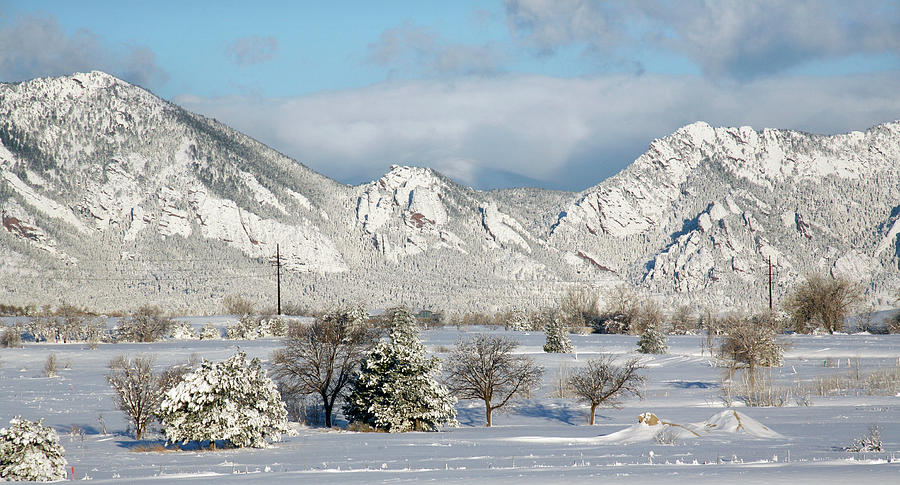 Colorado After Snow Photograph by Marilyn Hunt