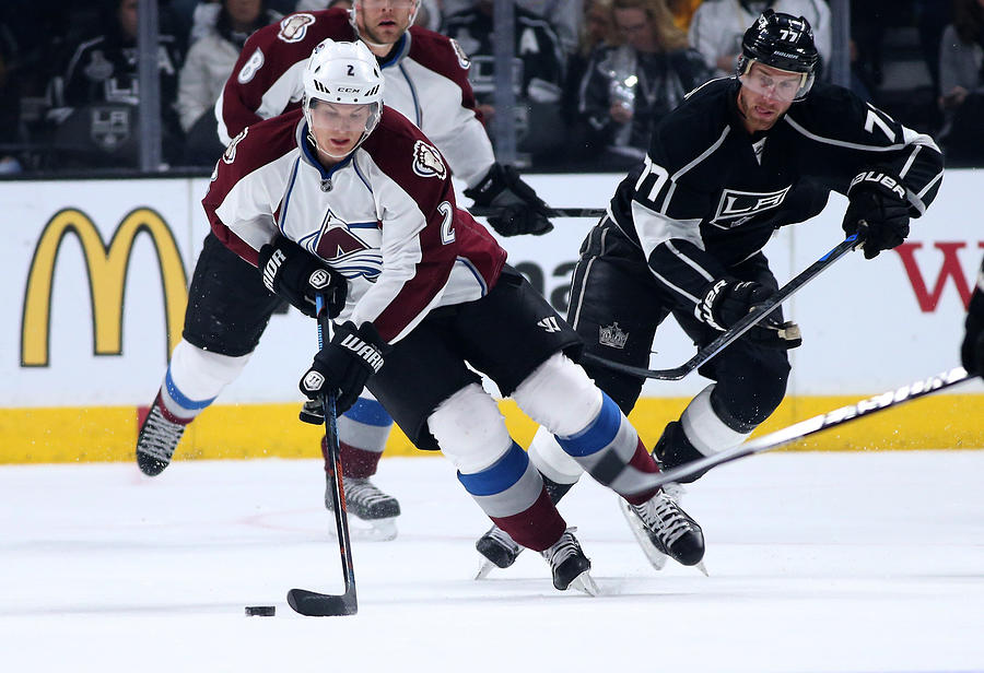 Colorado Avalanche v Los Angeles Kings Photograph by Stephen Dunn