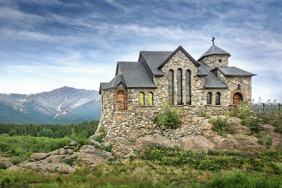 Colorado Chapel On The Rock Photograph by James Woody
