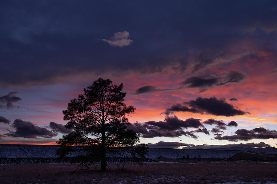 Colorado Front Range Sunset Photograph