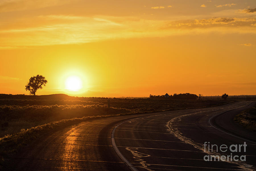 Colorado Highway 50 Sunset Photograph by Jennifer White