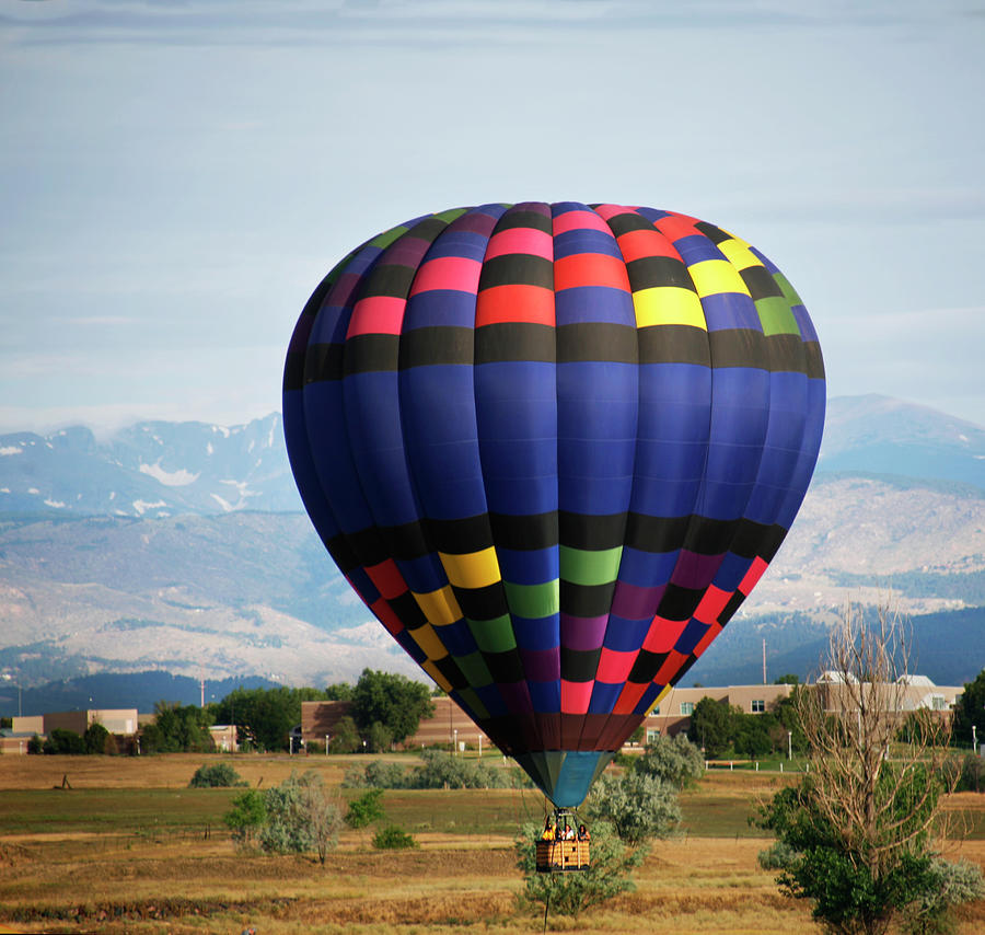 Colorado Hot Air Balloon Photograph