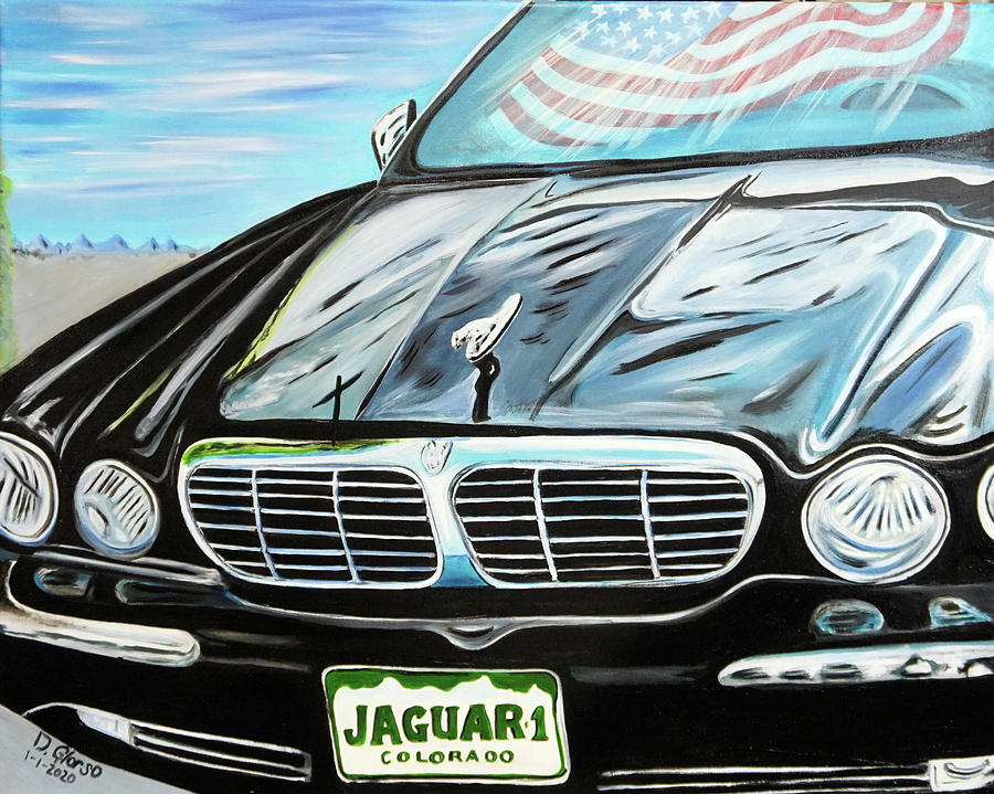 Colorado Jaguar-1 Painting by Dean Glorso