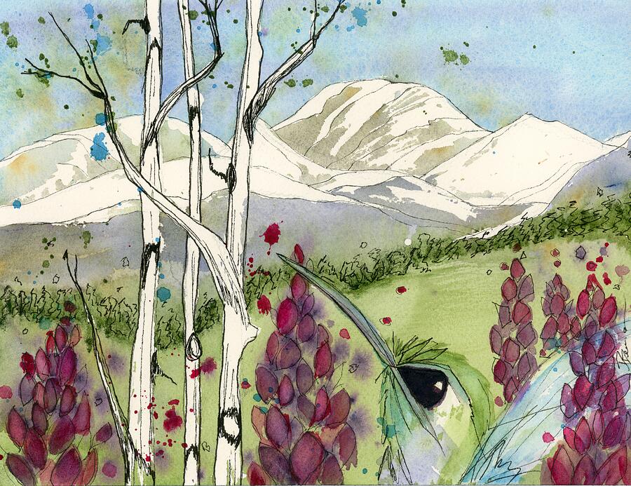 Colorado Landscapes #3 Painting by Dawn Derman Colorado Landscapes #3 Painting by Dawn Derman