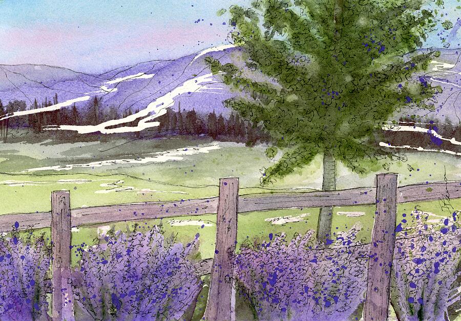 Colorado Lanscapes #11 Painting by Dawn Derman Colorado Lanscapes #11 Painting by Dawn Derman