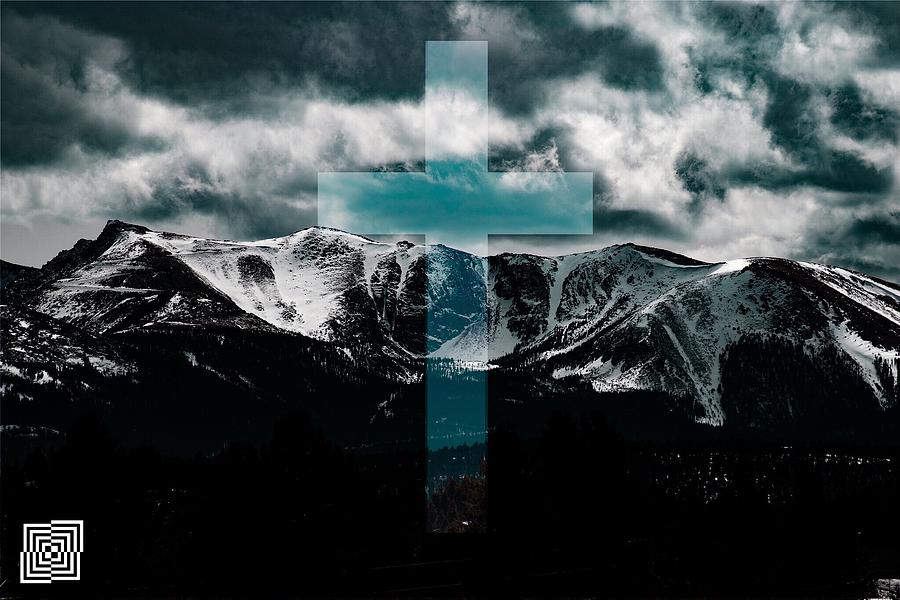 Colorado Mountain Cross-scape 1 Digital Art by Austin Davis