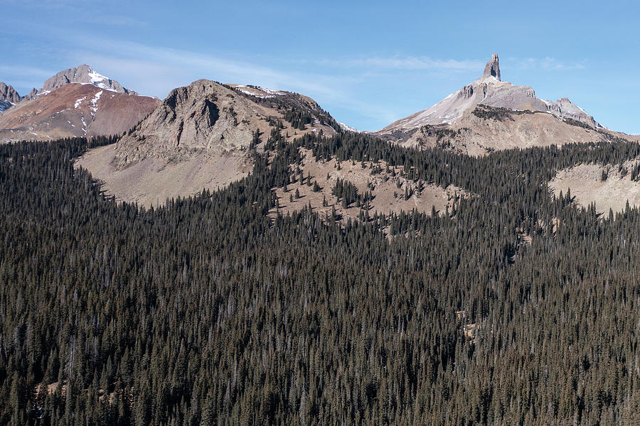 Colorado Mountain range  Photograph by John McGraw