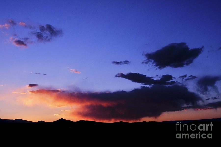 Colorado Mountain Sunset Photograph by Randy Pollard