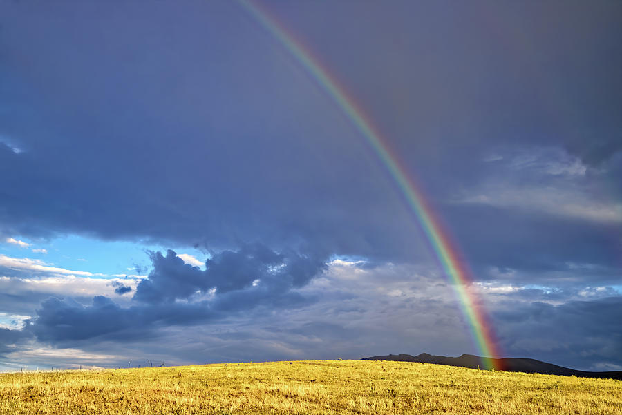 Colorado Rainbow Photograph by Bob Falcone