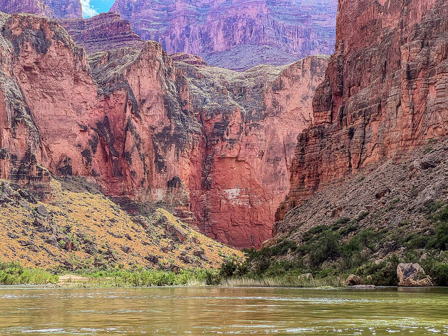 Colorado River and the Grand Canyon Photograph by Bill Gallagher