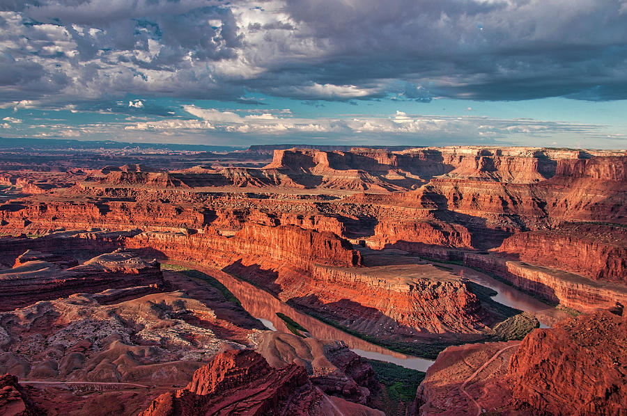 Colorado River at Dead Horse Point State Park Photograph by Gerald DeBoer