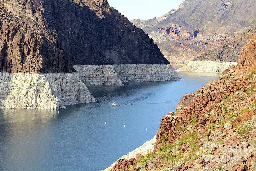 Colorado River at Hoover Dam 4059 Photograph by Jack Schultz